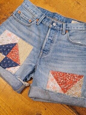 Patchwork Levi's Shorts